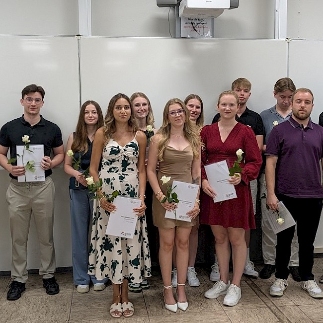 Immobilienkaufleute Abschlussfeier Sommer 2024/25